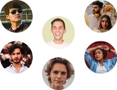 Image with many faces